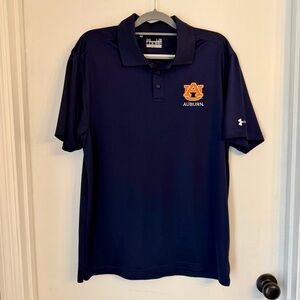 Under Armour Navy Auburn Tigers Men’s Polo